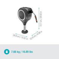 GARDENA RollUp S 18607-20 Slanghaspel Grijs-wit 15 m 1 stuk(s) - thumbnail