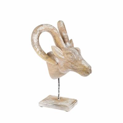 Ornament Buffalo naturel 52cm Ornament Buffalo naturel 52cm