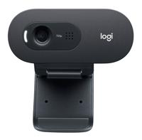 Webcam Logitech 960-001372 HD 720P Zwart - thumbnail