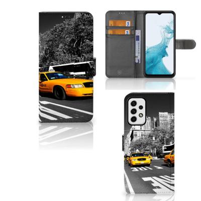 Samsung Galaxy A23 | Flip Cover | New York Taxi