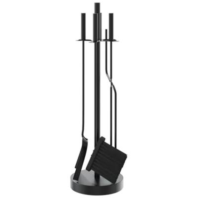 VidaXL 5-delige openhaardgereedschapset 18x66 cm staal - thumbnail