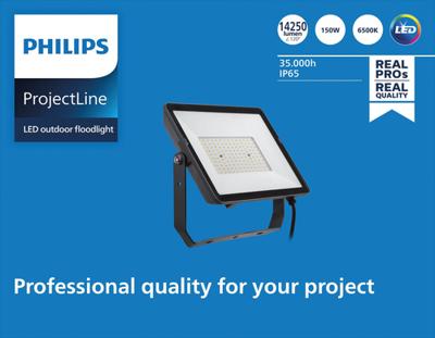 Bouwlamp Philips 150 W