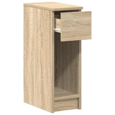 Nachtkastjes 2 st met lade 20x36x60 cm sonoma eikenkleurig