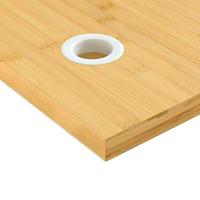 Bureaublad 110x55x2,5 cm bamboe - thumbnail