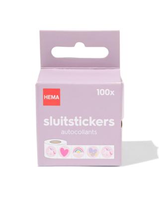 HEMA Sluitstickers eenhoorn - 100 stuks
