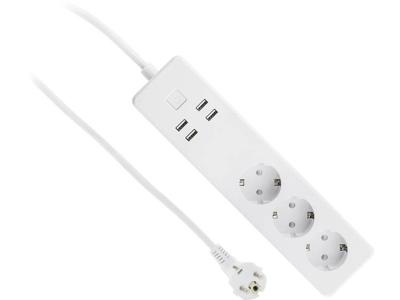 Slimme Stekkerdoos Met 4X USB
  (HWP301U)