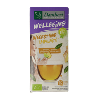 Damhert Tea time gember limoenthee bio 20 Zakjes - thumbnail