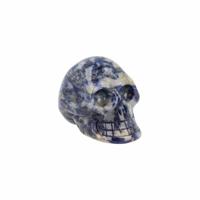 Kristallen Schedel Sodaliet (60 mm) - thumbnail