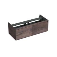 Onderkast Forzalaqua Reno 120x51x40 cm 2 Lades Softclose Eiken Charcoal Forzalaqua - thumbnail