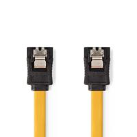 Datakabel SATA 6 Gb/s | SATA 7-Pins Female - SATA 7-Pins Female | 1,0 m | Geel - thumbnail