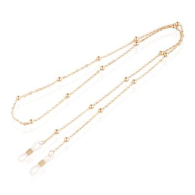 Cilla Jewels Rosegoudkleurige Zonnebrilkoord met balletjes voor Dames