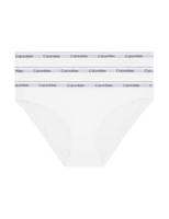 Calvin Klein ondergoed dames 3-pack Bikini Slips dames - MPI - Lage dames slips katoen - S - Wit - Onderbroek - Ondergoed - thumbnail