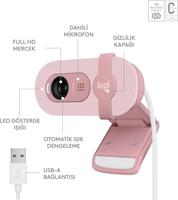 Logitech Brio 100 webcam 2 MP 1920 x 1080 Pixels USB Roze - thumbnail