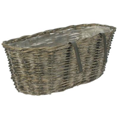 Balkonbak 56cm grijs