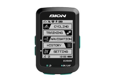 Bion fietscomputer gps-300n met navigatie