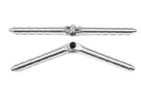 Aluminium stiftscharnier - Dia. 6x98mm - Fixed - 2 st - thumbnail