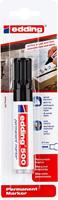 Edding stift 500 zwart 2-7mm blokpunt - thumbnail