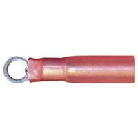 Vogt Verbindungstechnik 3614ah Ringkabelschoen Met krimpkous Dwarsdoorsnede (max.): 1 mm² Schachtdiameter: 4.3 mm Deels geïsoleerd Rood 1 stuk(s) - thumbnail