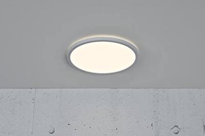 Plafondlamp met sensor wit rond 29 2700K led ip54 Plafondlamp met sensor wit rond 29 2700K led ip54