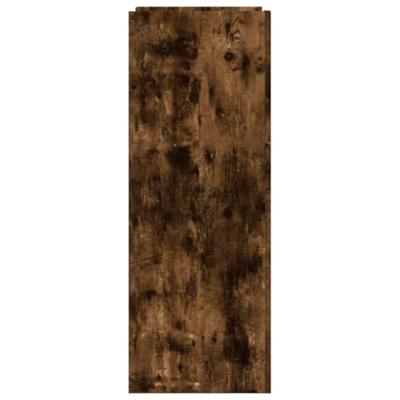 Schoenenkast 52x37,5x100 cm bewerkt hout gerookt eikenkleurig Schoenenkast 52x37,5x100 cm bewerkt hout gerookt eikenkleurig