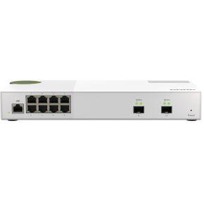 QNAP QSW-M2108-2S netwerk-switch Managed Grijs