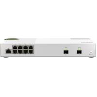 QNAP QSW-M2108-2S netwerk-switch Managed Grijs - thumbnail