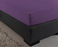 Dreamhouse Enkel Jersey 135 gr. Hoeslaken Paars 190/200 x 200/220 - thumbnail