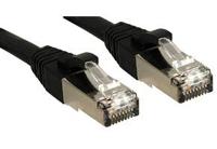 LINDY 45605 RJ45 Netwerkkabel, patchkabel CAT 6 S/STP 5.00 m Zwart 1 stuk(s) - thumbnail
