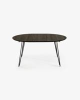 Kave Home Uitschuifbare Ronde Eettafel 'Milian' Ø120 x 120/160/200cm - thumbnail
