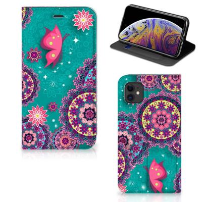 Apple iPhone 11 | Bookcase | Cirkels en Vlinders