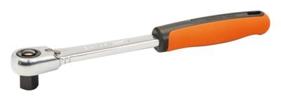 Bahco Omschakelbare ratel 1/2" met slanke kop | snelontgrendeling 72 tanden en actiehoek 5° | 256 mm - S81SL