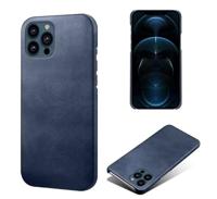 Casecentive Leren Back case iPhone 13 Pro blauw - thumbnail