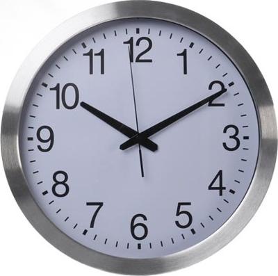 Aluminium wandklok dia. 40 cm Velleman - Velleman