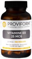 Proviform Vitamine D3 25mcg (100 vega caps) - thumbnail