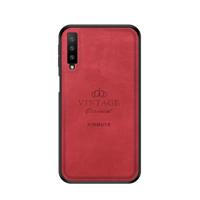 PINWUYO schokbestendige waterdichte volledige dekking PC + TPU + huid beschermhoes voor Galaxy A7 2018/A750 (rood) - thumbnail