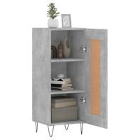 Dressoir 34,5x34x90 cm bewerkt hout betongrijs - thumbnail