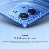 Xiaomi Redmi 15C – smartphone van 4 + 128 GB, Luz de LUN Azzurra, Schermo da 6,9 inch 120 Hz, MediaTek Helio G81-Ultr, fotocamera van 50 MP, 6000 mAh, bevat geen opgeladen batterij - thumbnail