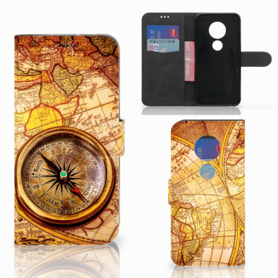 Motorola Moto G7 | G7 Plus | Flip Cover | Kompas