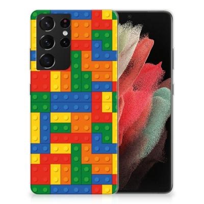 Samsung Galaxy S21 Ultra | TPU bumper | Blokken