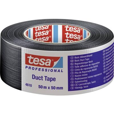 tesa 04610-00004-00 Textieltape tesa Professional Zwart (l x b) 50 m x 50 mm 1 stuk(s) tesa 04610-00004-00 Textieltape tesa Professional Zwart (l x b) 50 m x 50 mm 1 stuk(s)