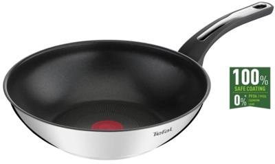 Wokpan Tefal Emotion Roestvrij staal Ø 28 cm (1 Stuks) - 3168430309982 - thumbnail
