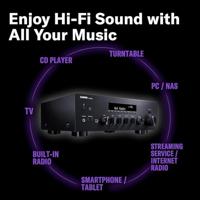 Yamaha R-N600A Streaming versterker zilver - thumbnail