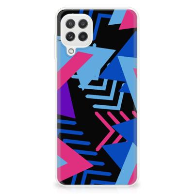 Samsung Galaxy A22 4G | M22 | TPU Hoesje | Funky Triangle