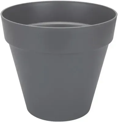 Elho loft urban rond weels bloempot 50 cm antraciet