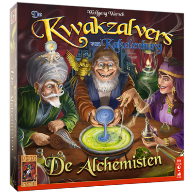 999Games de kwakzalvers van kakelenburg: de alchemisten uitbreiding bordspel