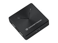 Conceptronic HUBBIES02B USB 3.2 Gen 1-hub 4 poorten Zwart - thumbnail
