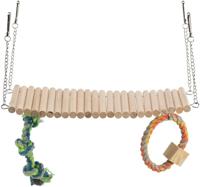 TRIXIE Hangbruggen en hangmatten, hangbrug, 30 × 17 × 9 cm - thumbnail
