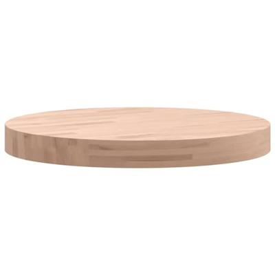 Tafelblad rond Ø40x4 cm massief beukenhout