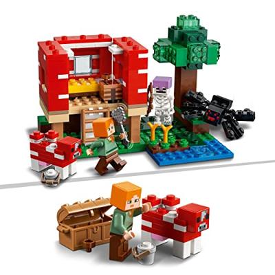 Lego Minecraft 21179 The Mushroom House - thumbnail