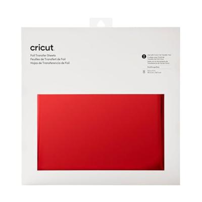 Cricut • transfer folie red 8 vellen
